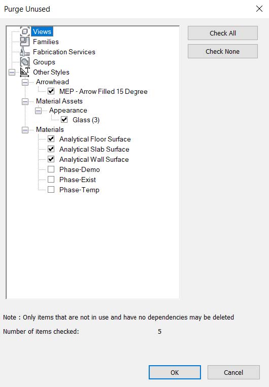 DO A SELECTIVE PURGE.
